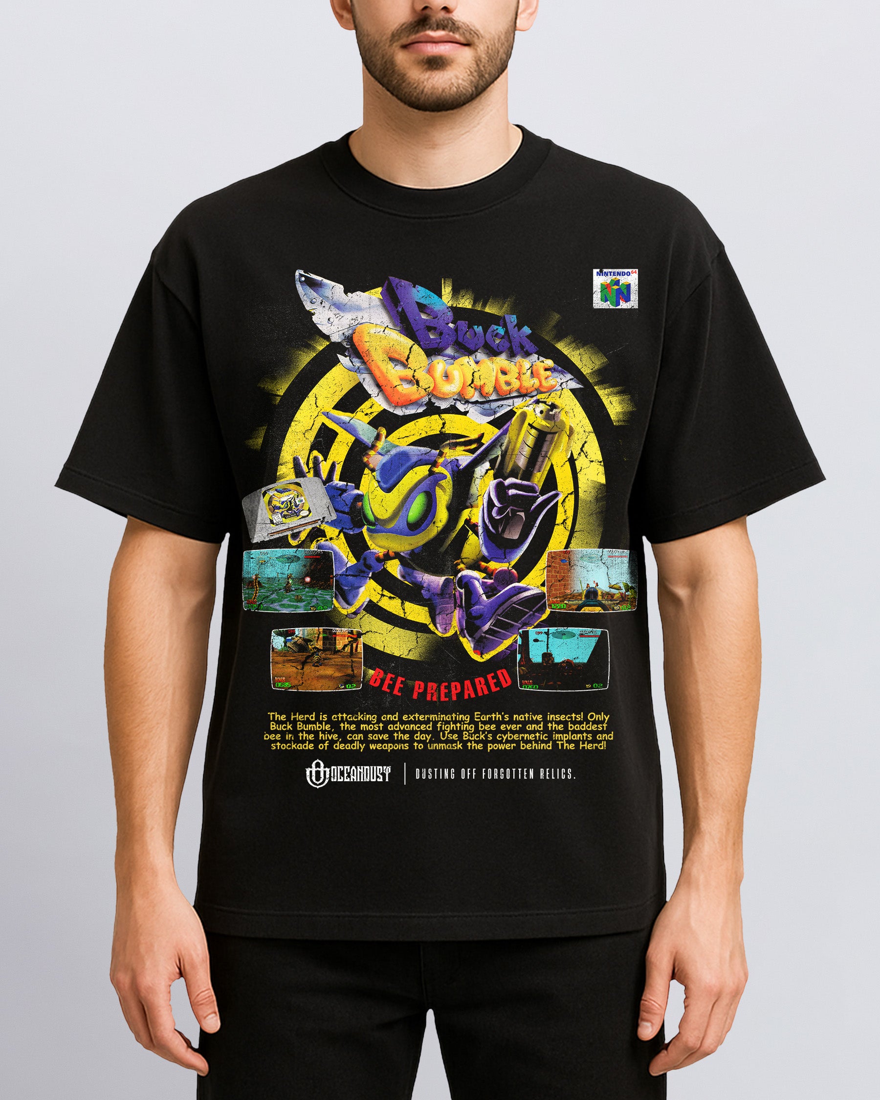 Video Games 'Buck Bumble 64' T-Shirt